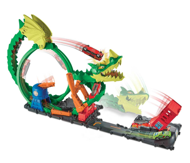 Hot Wheels City Pętla Smoka - 1034594 - zdjęcie 2